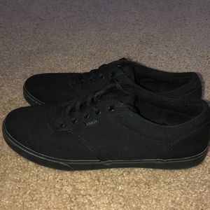 All black vans